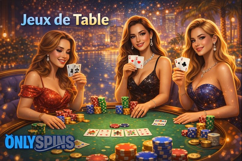 OnlySpins Jeux de Table
